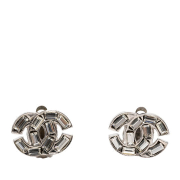 Chanel Cc Logo Clip-On Earrings Metal