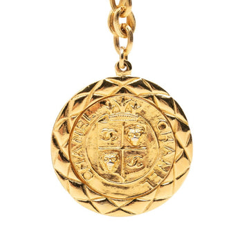 Chanel Cc Logo Chain Pendant Necklace