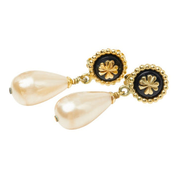 Chanel Clip-On Earrings Pearl