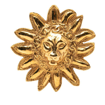 Chanel Vintage Lion Motif Brooch