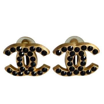 Chanel Cc Logo Clip-On Earrings Metal