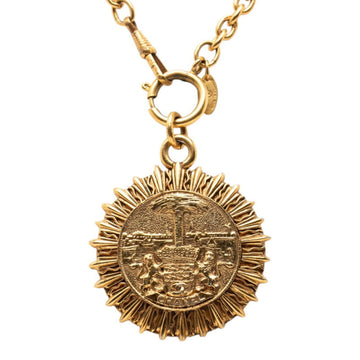 Chanel Cc Logo Chain Pendant Necklace