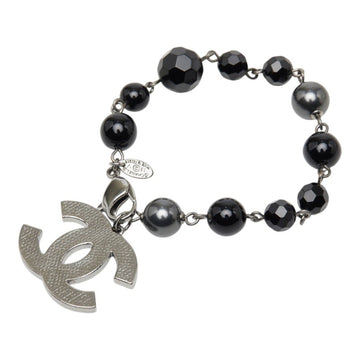 Chanel Cc Logo Bracelet Sterling Silver
