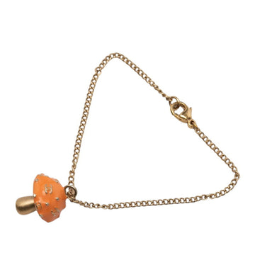 Chanel Cc Logo Bracelet Gold-Tone Metal