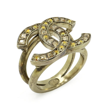 Chanel Cc Logo Ring Metal