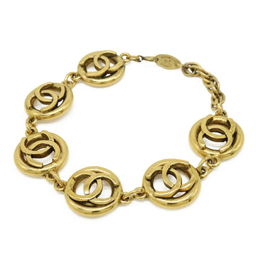 Chanel Cc Logo Chain Circle Bracelet