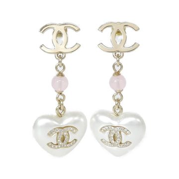 Chanel Earrings Gold-Tone Metal