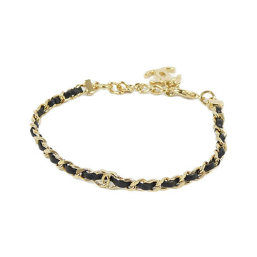 Chanel Bracelet Black Leather