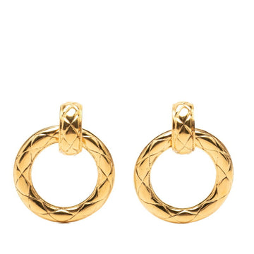 Chanel Vintage Clip-On Earrings Hoop