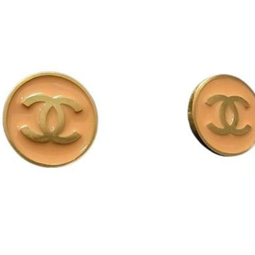 Chanel Cc Logo Clip-On Earrings Gold-
