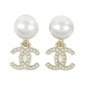 Chanel Earrings Gold-Tone Metal