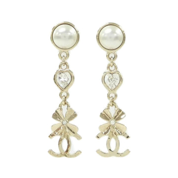 Chanel Earrings Gold-Tone Metal