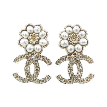Chanel Earrings Gold-Tone Metal