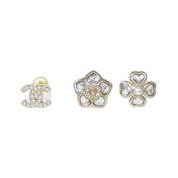 Chanel Earrings Gold-Tone Metal