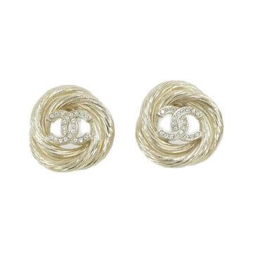 Chanel Earrings Gold-Tone Metal