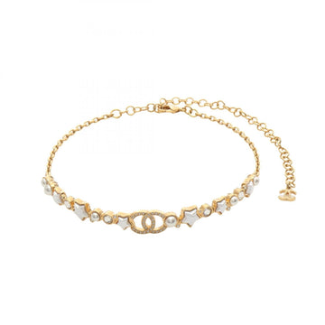 Chanel Cc Logo Star Earrings Metal