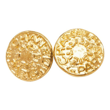 Chanel Vintage Clip-On Earrings Logo