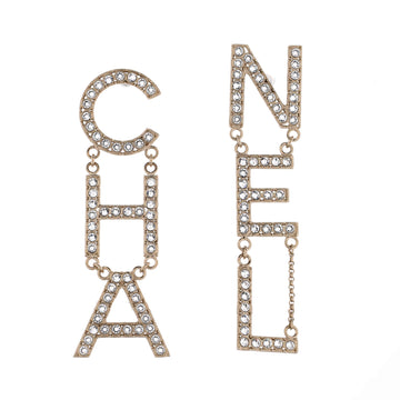 Chanel Cha-Nel Drop Earrings Metal With