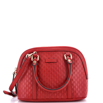 Convertible Dome Satchel Microguccissima