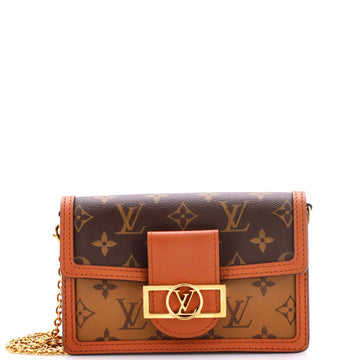 Louis Vuitton Dauphine Chain Wallet