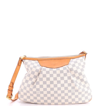 Louis Vuitton Siracusa Handbag Damier Mm