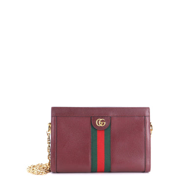 Gucci Ophidia Chain Shoulder Bag Leather