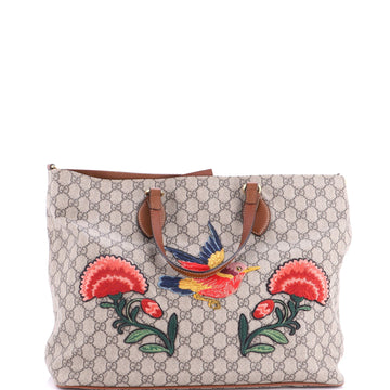 Gucci Convertible Soft Tote Embroidered