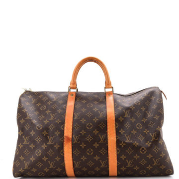 Louis Vuitton Keepall Bag Canvas 50