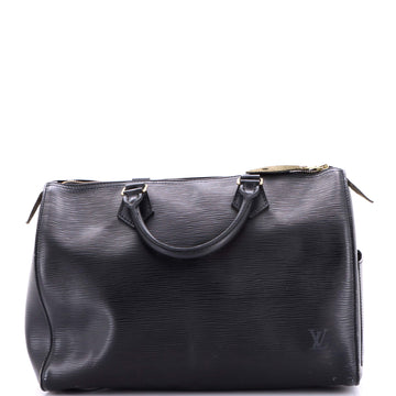 Louis Vuitton Speedy Handbag Epi Leather