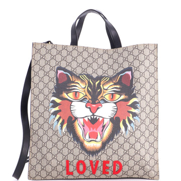 Gucci Convertible Soft Open Tote Printed