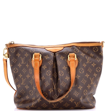 Louis Vuitton Palermo Handbag Canvas Pm