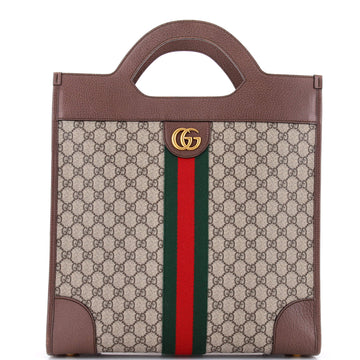 Gucci Ophidia Cut Out Handle Tote Gg