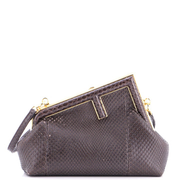Fendi First Bag Python Small
