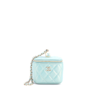 Chanel Classic Pearl Vanity Case With