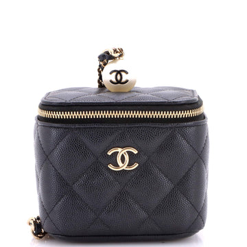 Chanel Classic Pearl Vanity Case With
