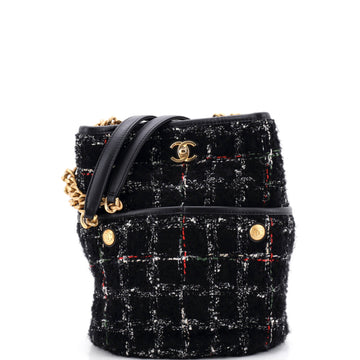Chanel Cc Turnlock Chain Bucket Tote