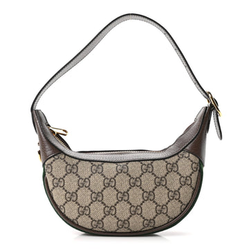 Gucci Gg Supreme Textured Calfskin Web