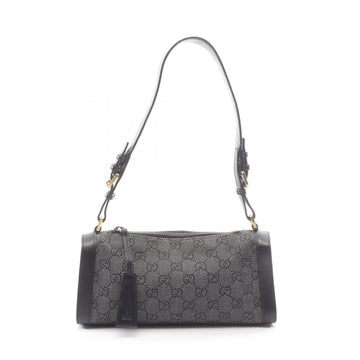 Gucci Gg Pattern Shoulder Hand Bag Denim
