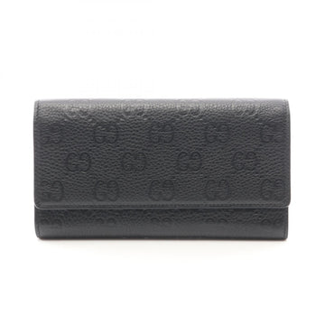 Gucci Gg Emblem Continental Long Wallet