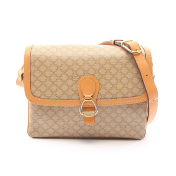 Celine Macadam Shoulder Bag Pvc Coated