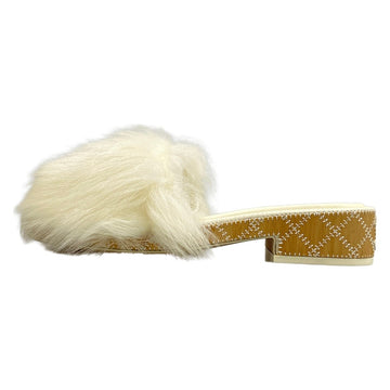 Chanel Coco White Black Shearing