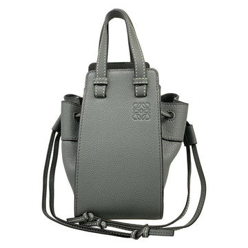 Loewe Hammock Drawstring Bag Mini Gray