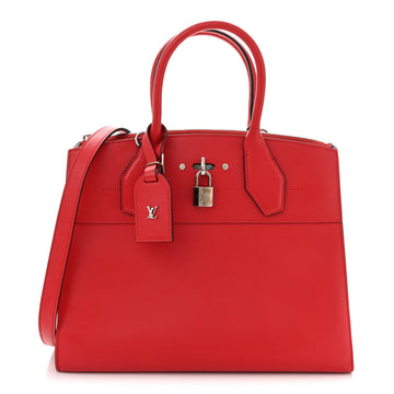 Louis Vuitton Veau Satin City Steamer Mm