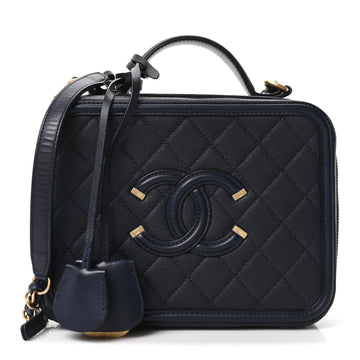 Chanel Caviar Quilted Medium Cc Filigree