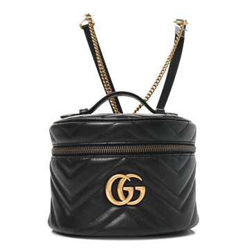 Gucci Calfskin Matelasse Chevron Mini Gg