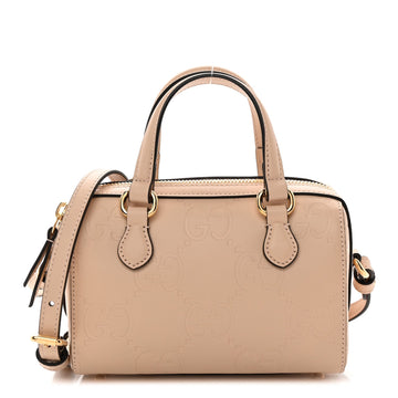 Gucci Gilbert Calfskin Jumbo Gg Embossed