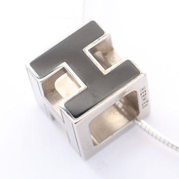 Hermes Cage D'H H Cube Necklace Pendant