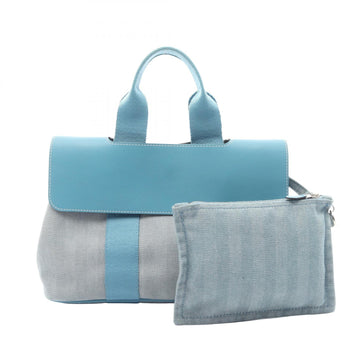 Hermes Valparaiso Pm Handbag Toile
