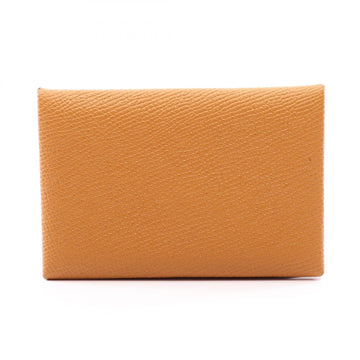 Hermes Calvi Coin Wallet Epsom Leather