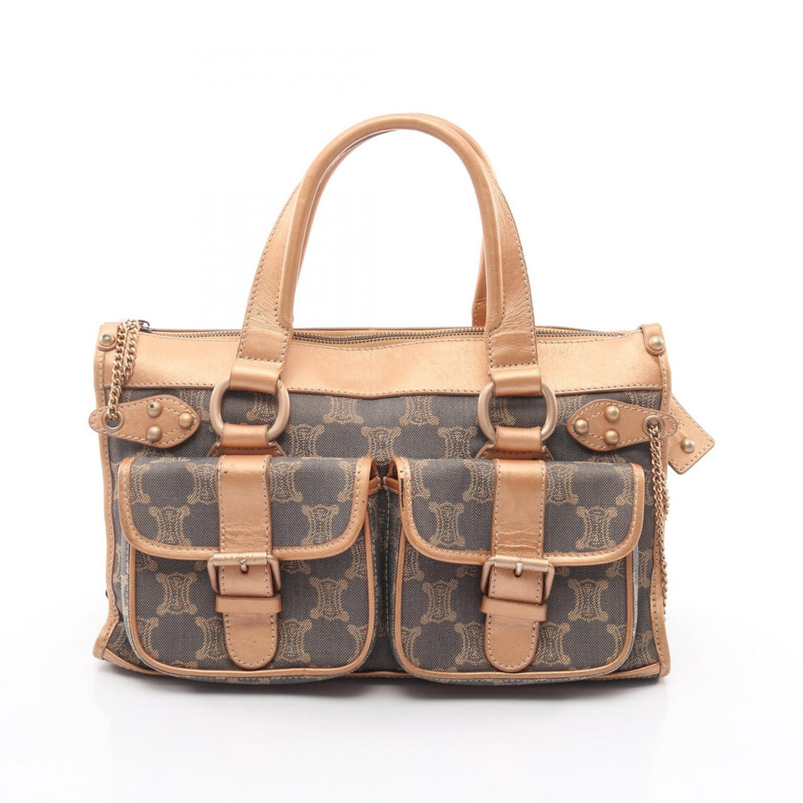 Celine Paris Macadam Handbag Canvas